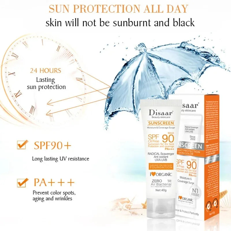 Waterproof Sunscreen Spf90